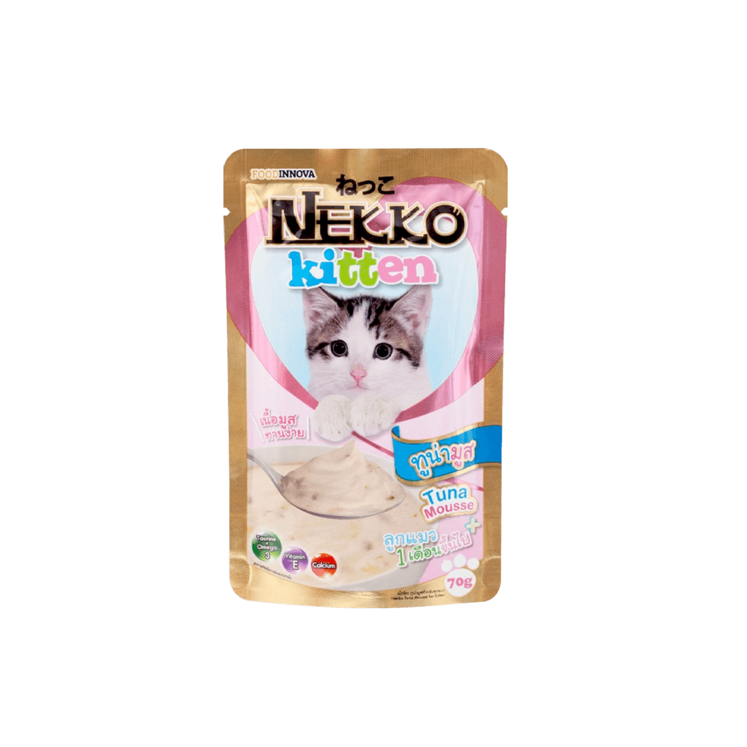 Nekko Kitten Pouch Tuna Mousse 70g