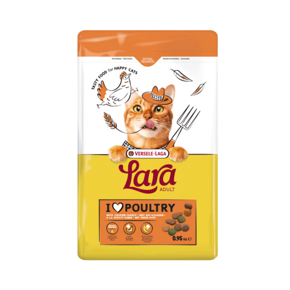 Lara Cat Food Adult Chicken Poultry 950g