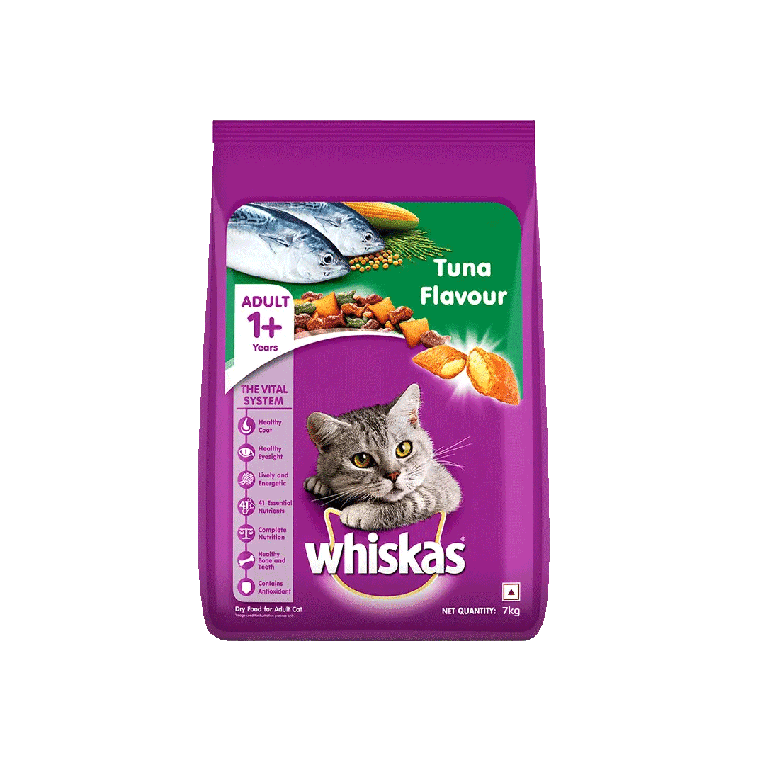 Whiskas Adult Cat Food Tuna 7kg
