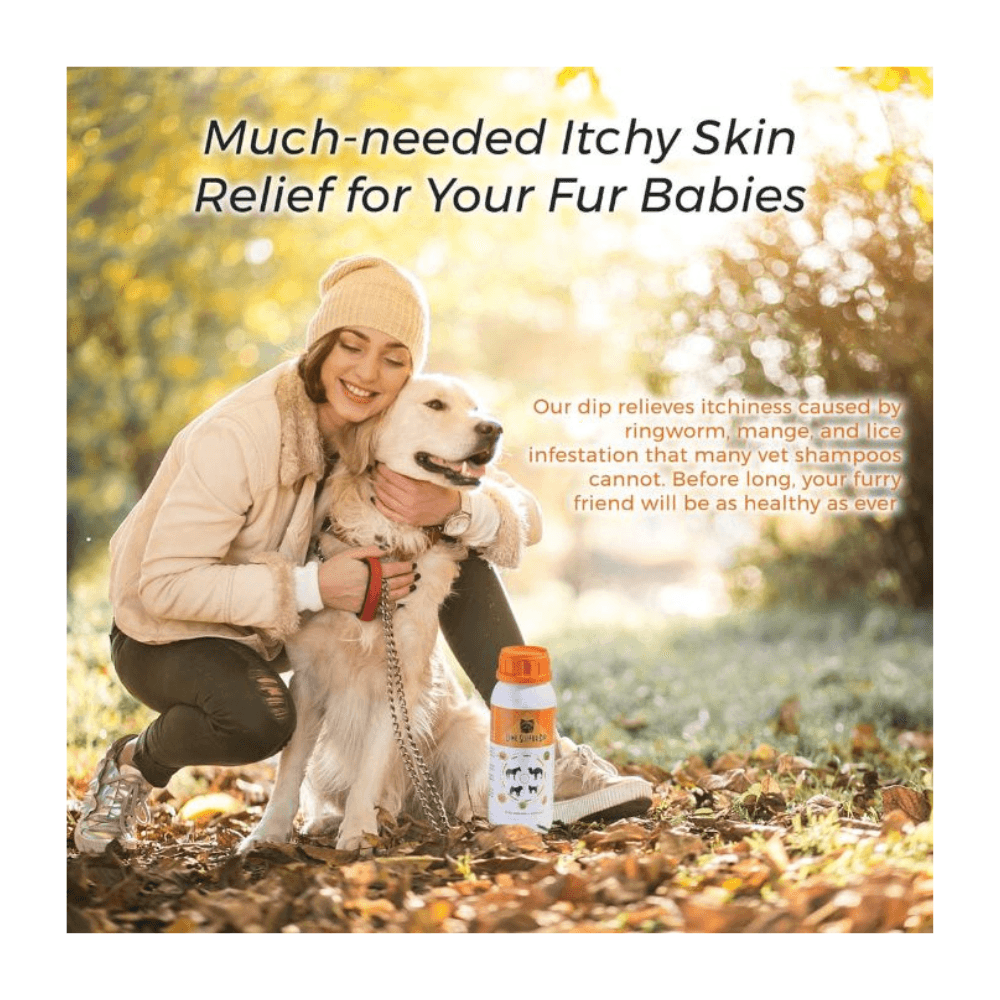 Lime Sulfur Dip – Itchy & Dry Skin Relief for Pets 237ml