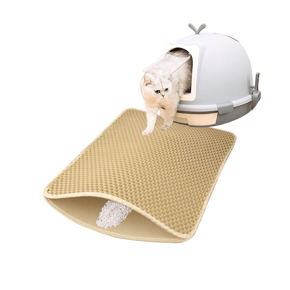 Extra Large Waterproof Premium Nonslip Double Layer Pet Litter Mat Pad
