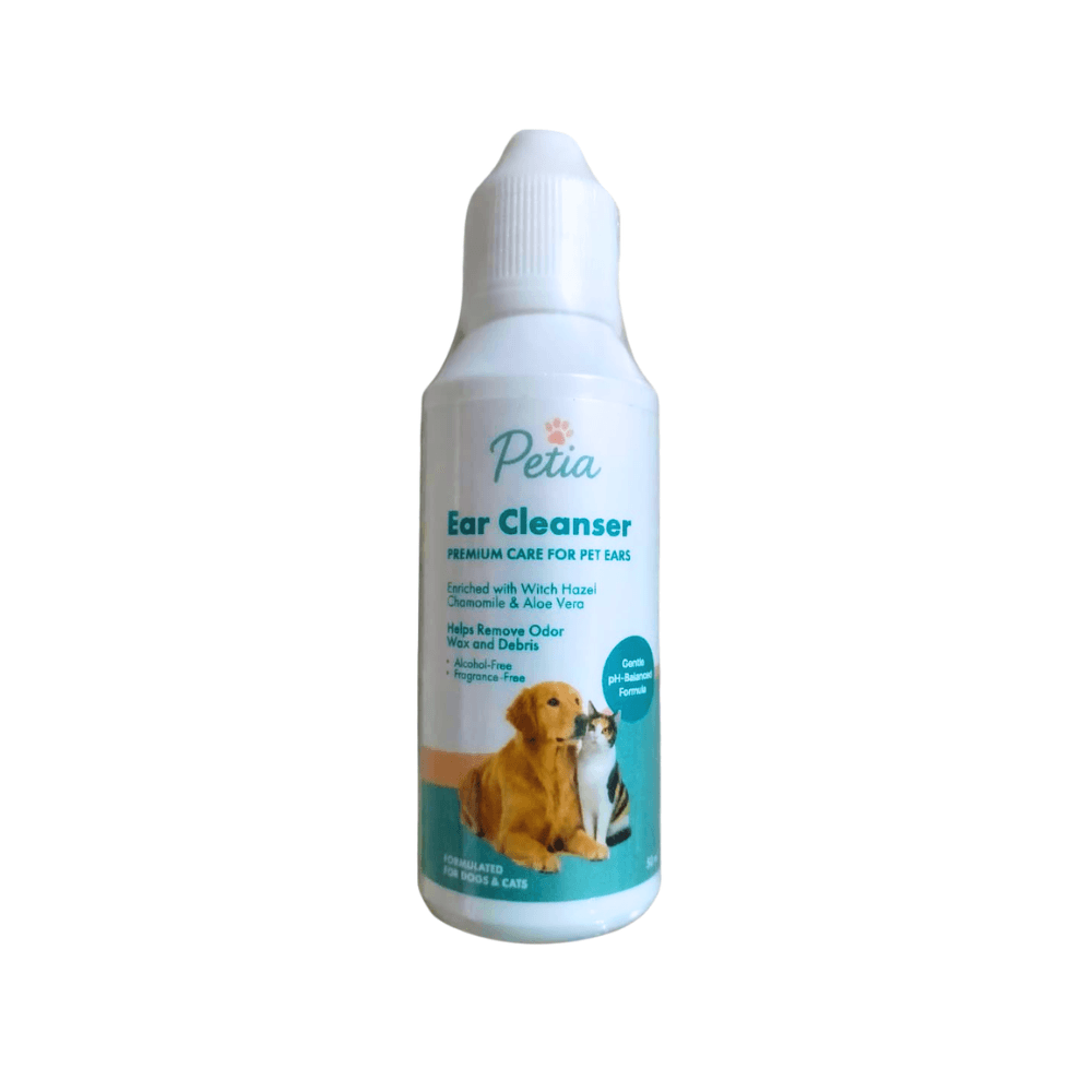 Petia Ear Cleanser for Cats & Dogs 50ml