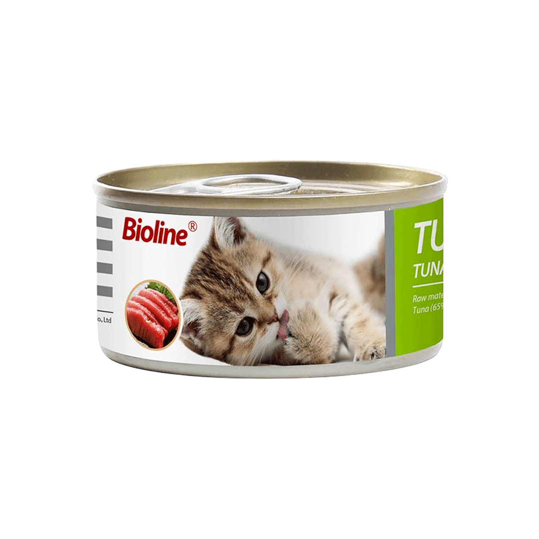 Bioline Cat Canned Food Tuna Flavour 85g