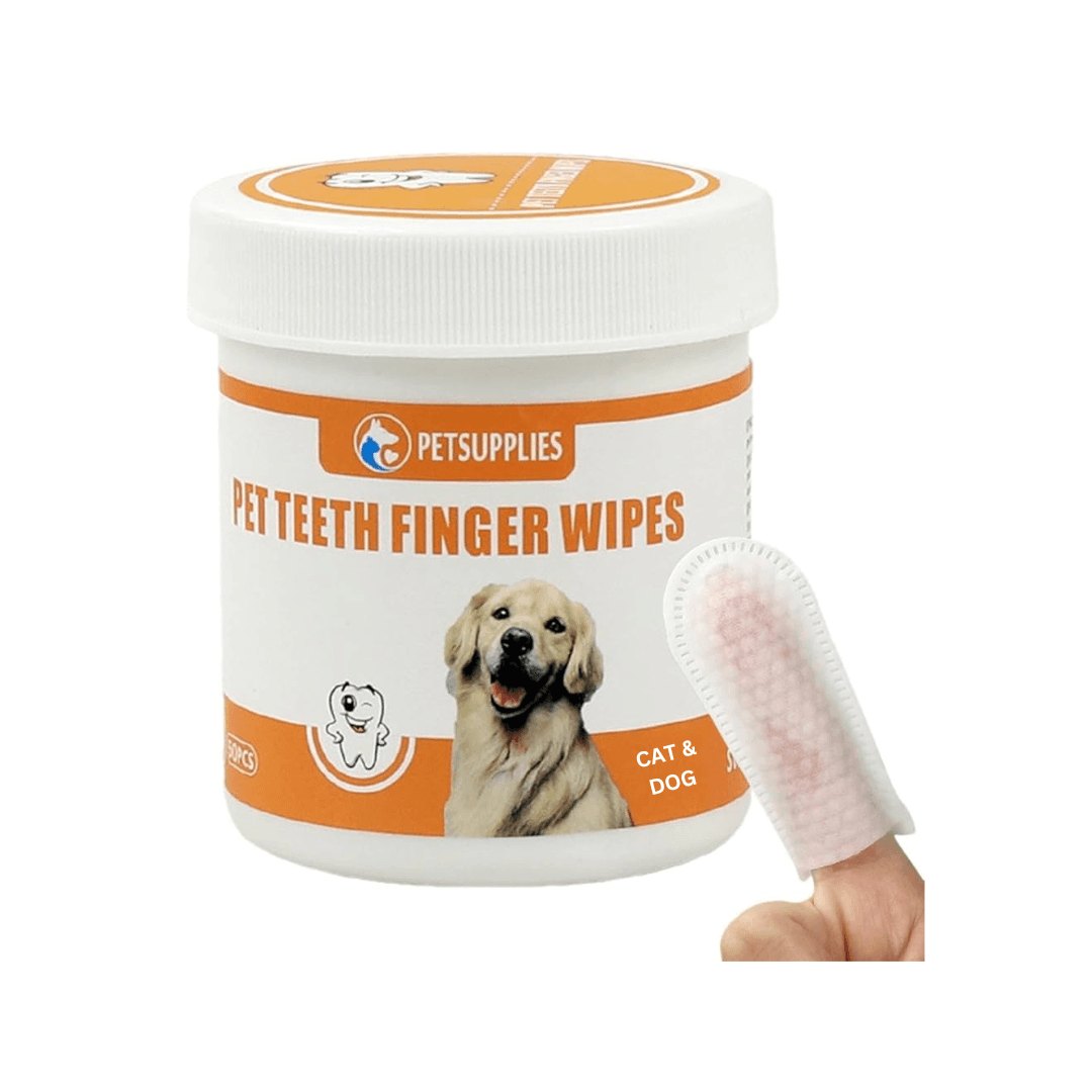 Pet Teeth Finger Wipes