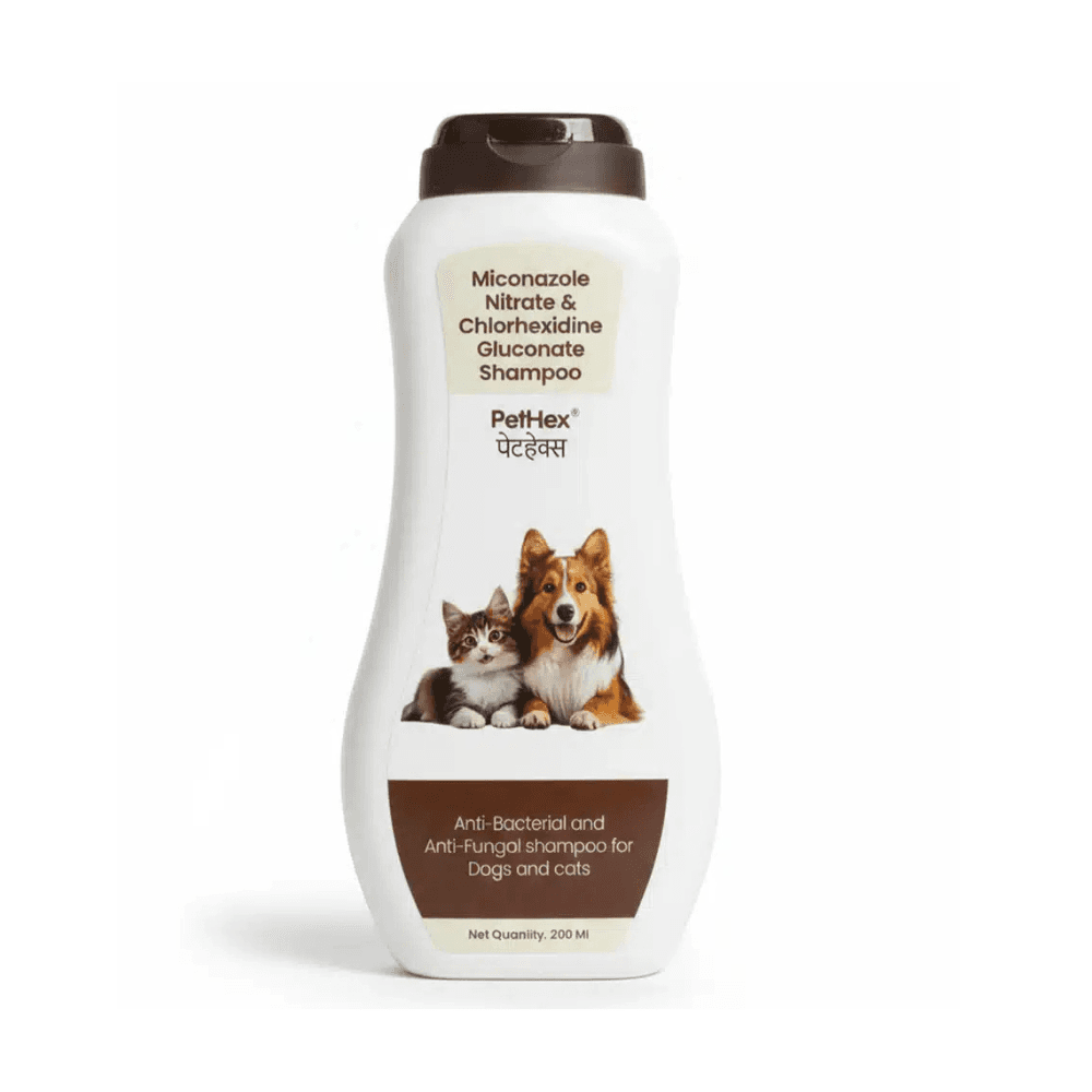 PetCare Pethex Medicated AntiFungal Shampoo 200ml