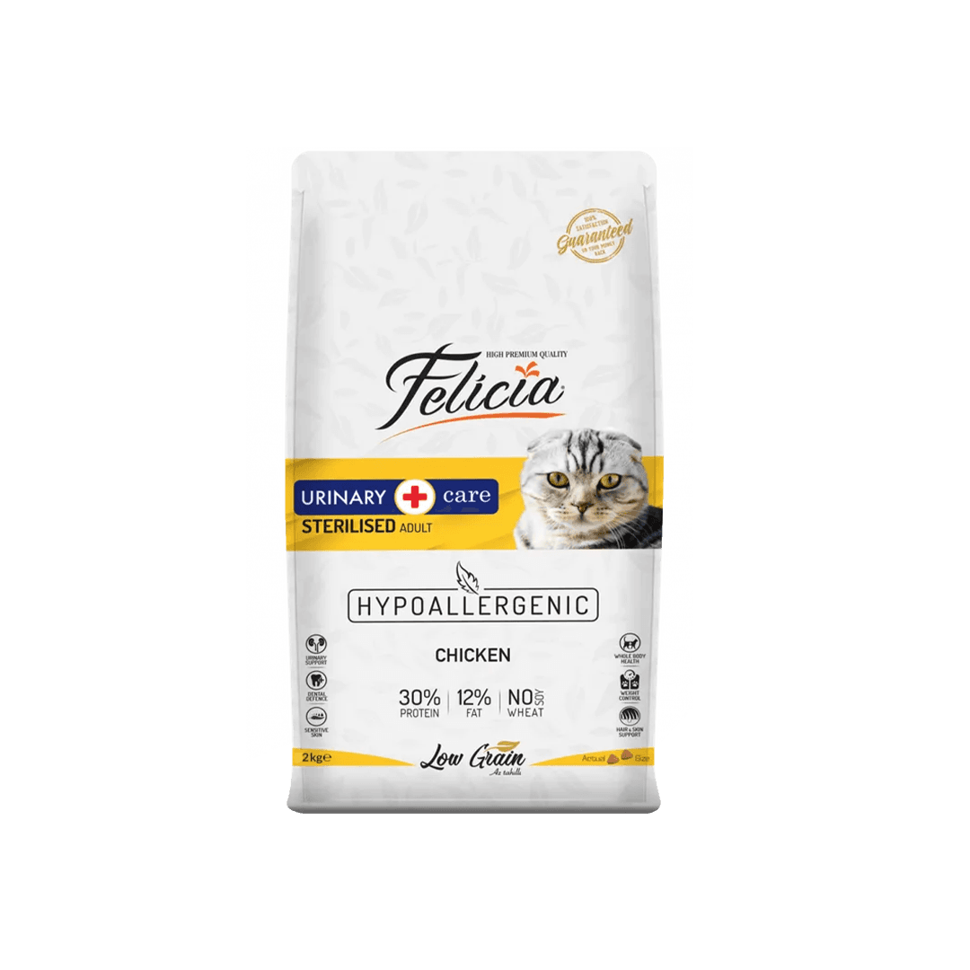 Felicia Low Grain Urinary Care Adult Chicken 2kg