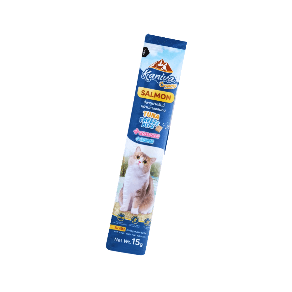 Kaniva Creamy Treat Salmon+Tuna Freeze Bits 15g