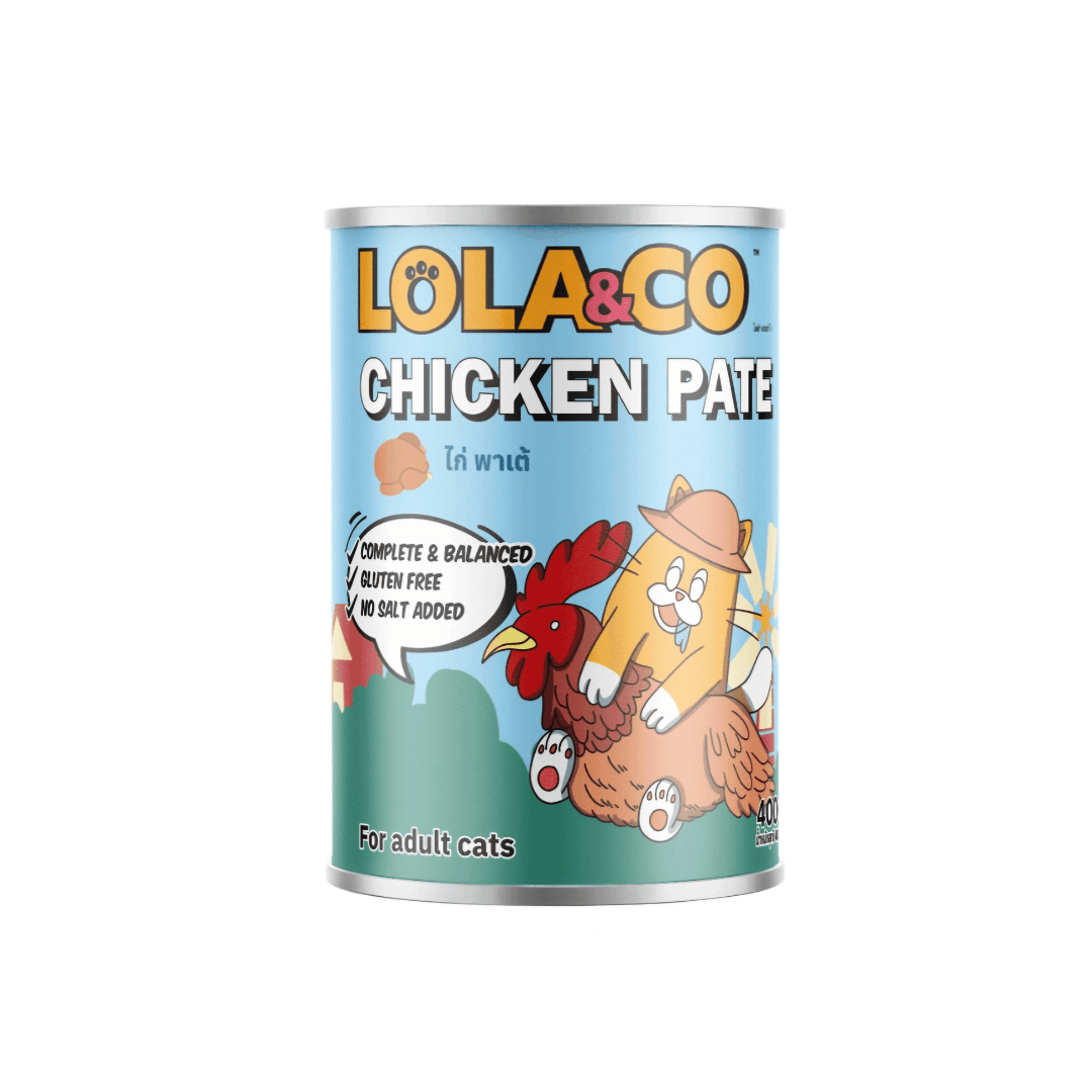 Lola & Co Cat Canned Food Chicken Pate 400g