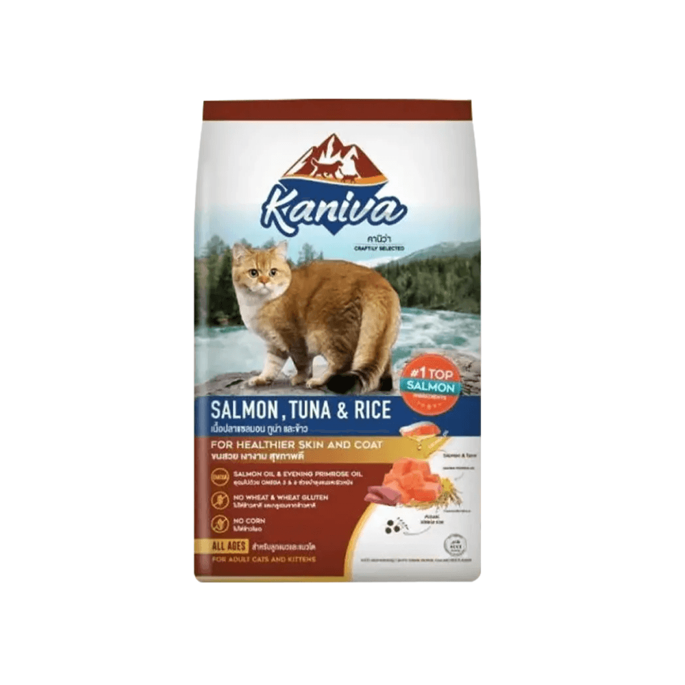 Kaniva Salmon, Tuna & Rice Cat Food 1.4kg for All Ages