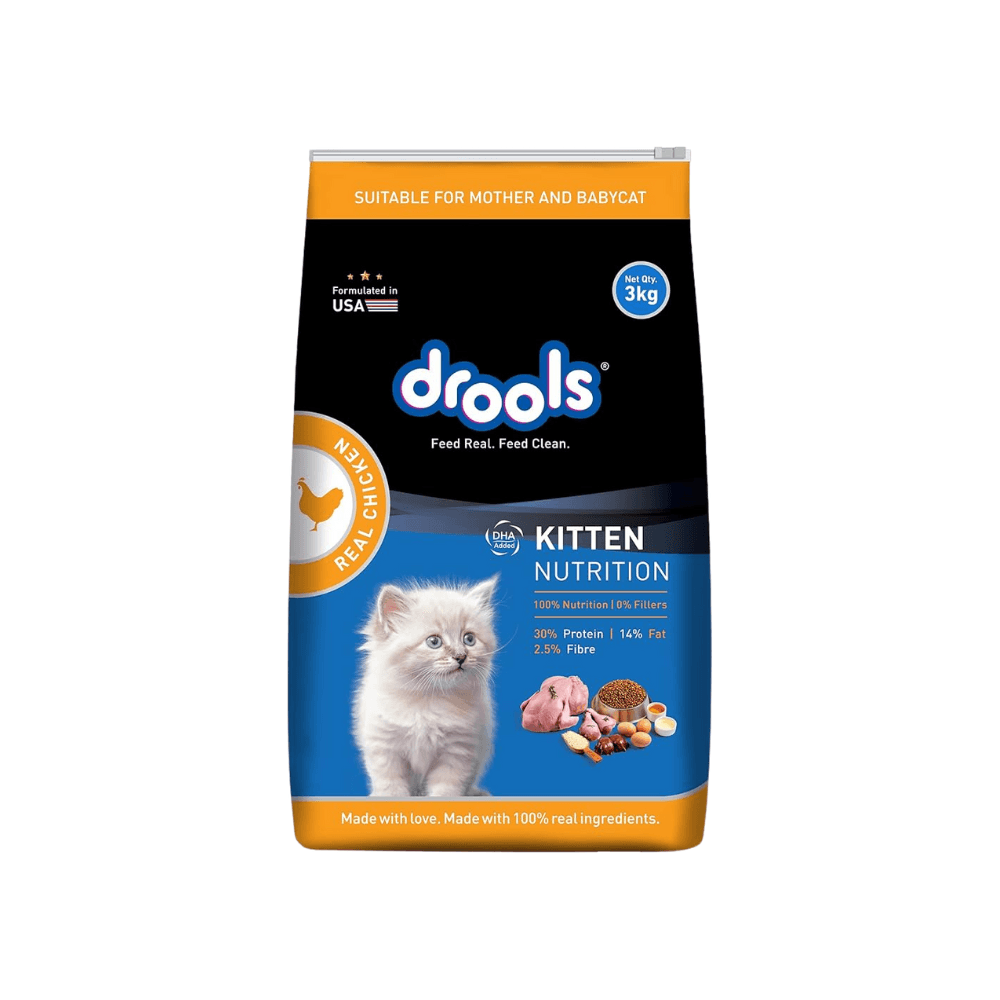 Drools Kitten Cat Food Real Chicken 3kg