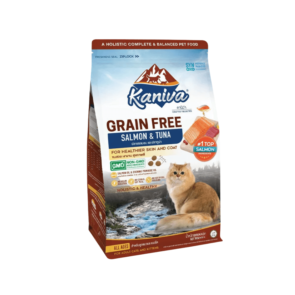 Kaniva GRAIN FREE Cat Food Salmon & Tuna 2.5kg for All Ages