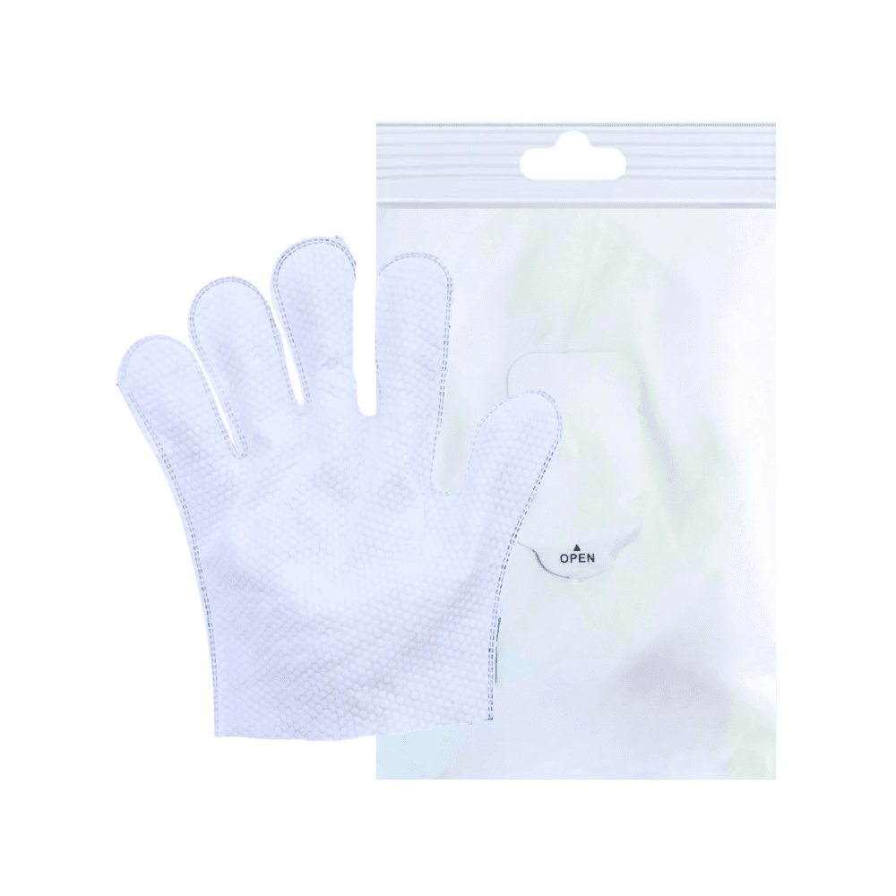 6 Pieces Pet Bathing Gloves Cleaning Wipes for Dogs and Cats