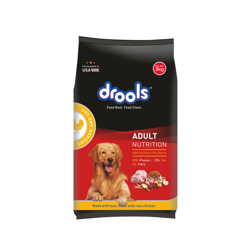 Drools Adult Dog Food Chicken & Egg 3kg
