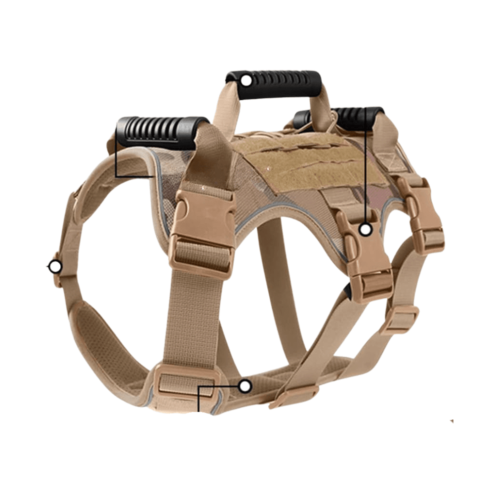 Heavy Duty Premium Tactical Dog Vest