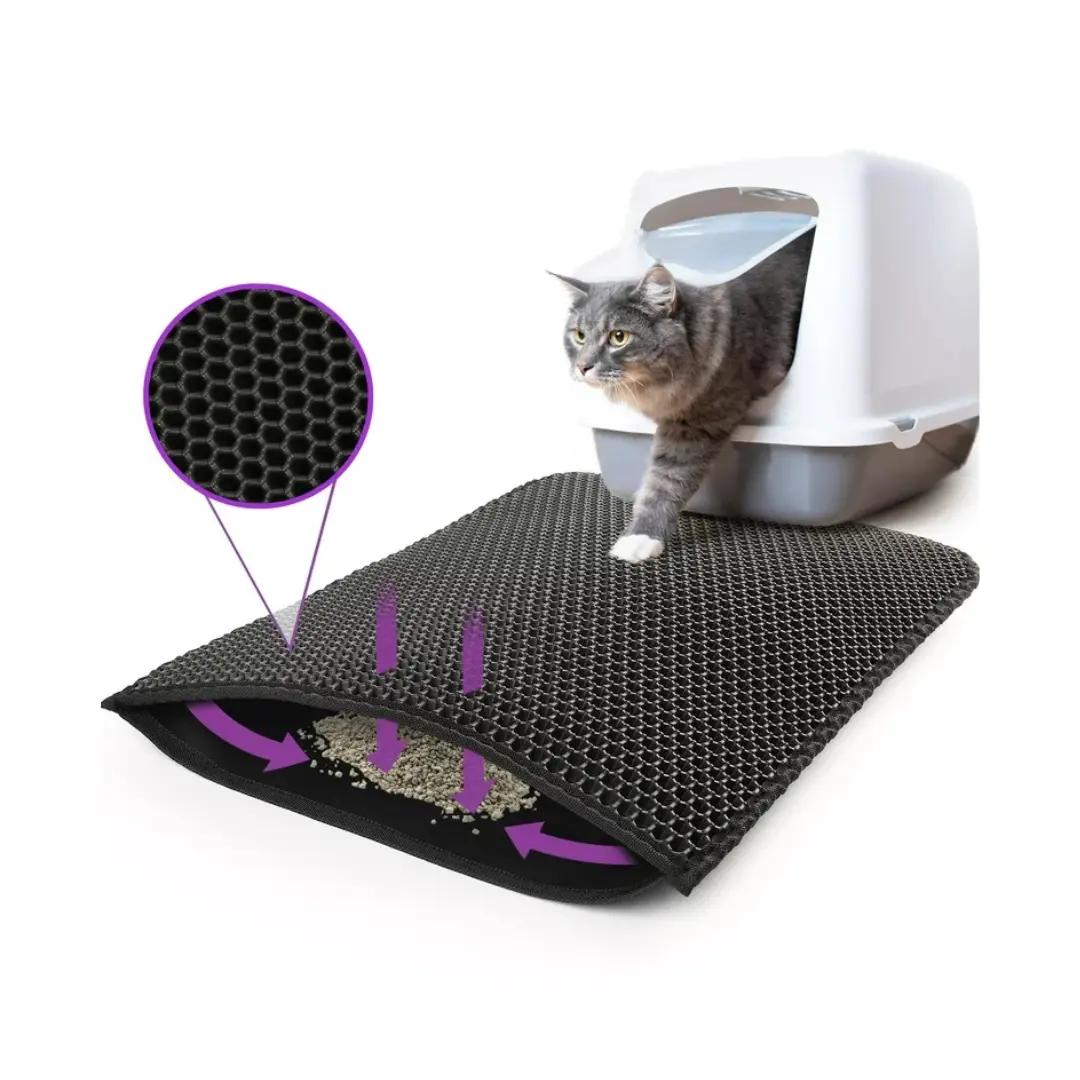 Extra Large Waterproof Premium Nonslip Double Layer Pet Litter Mat Pad
