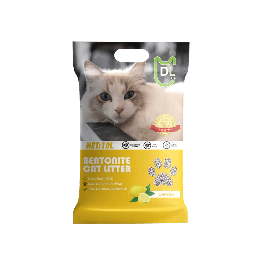DL Bentonite Cat Litter Lemon 10L
