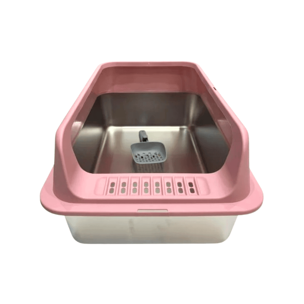 Stainless Steel Cat Litter box with Scoop