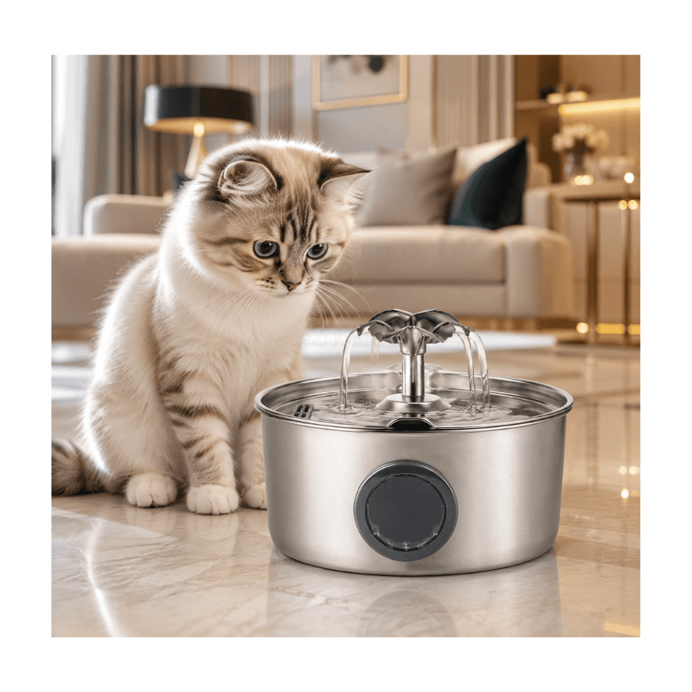 3.2L Stainless Steel Water Fountain Automatic Drinker
