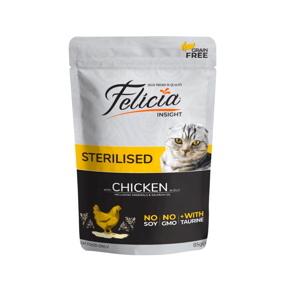 Felicia Grain Free Pouch Adult Sterilized Chicken 85g