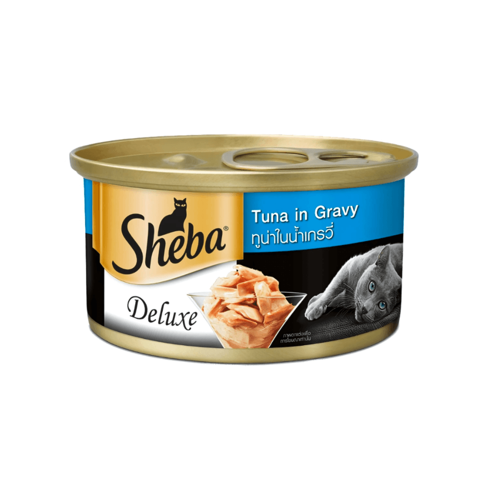 Sheba Deluxe Can Tuna in Gravy 85g