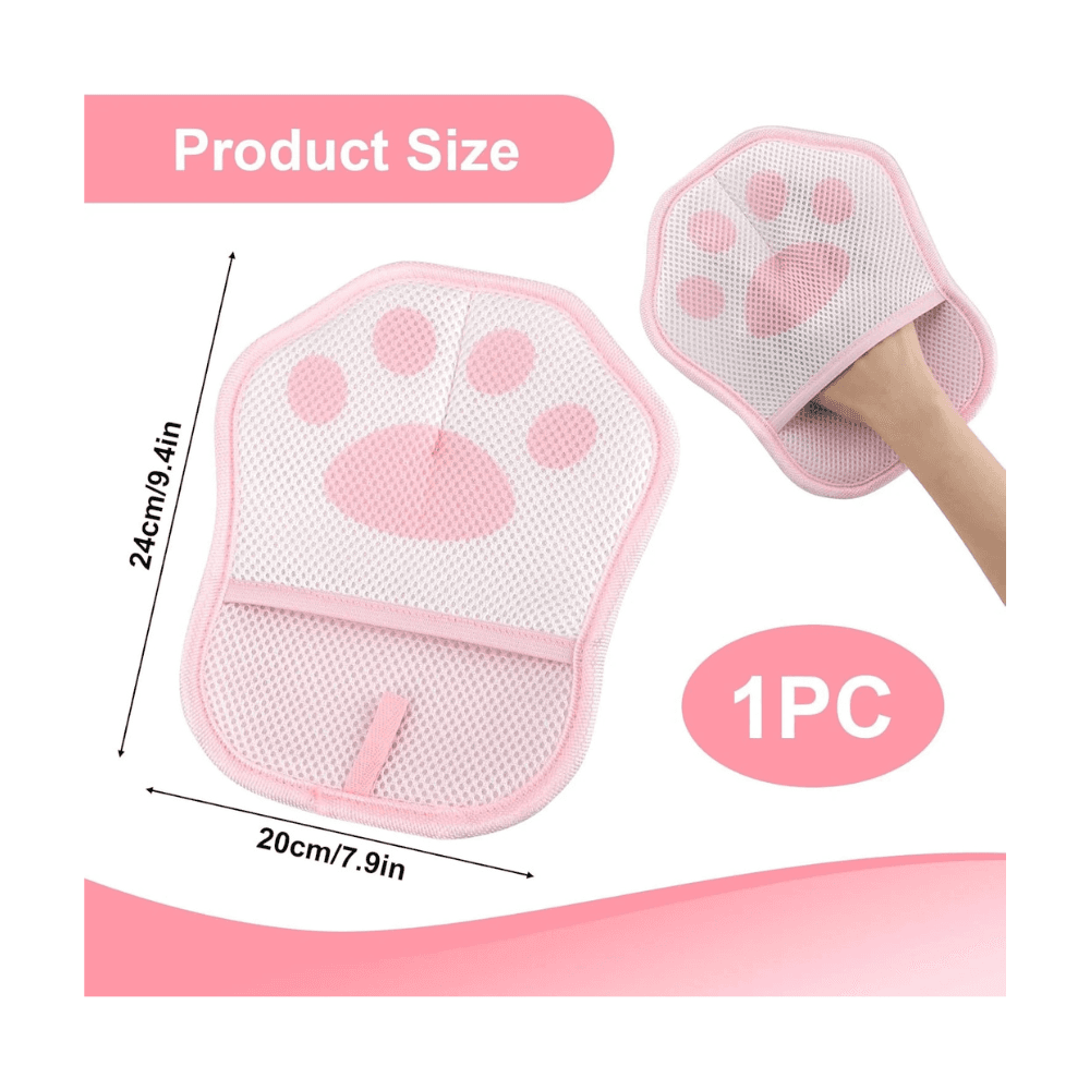 Multipurpose Washable Pet Fur Removal Gloves for Cats & Dogs