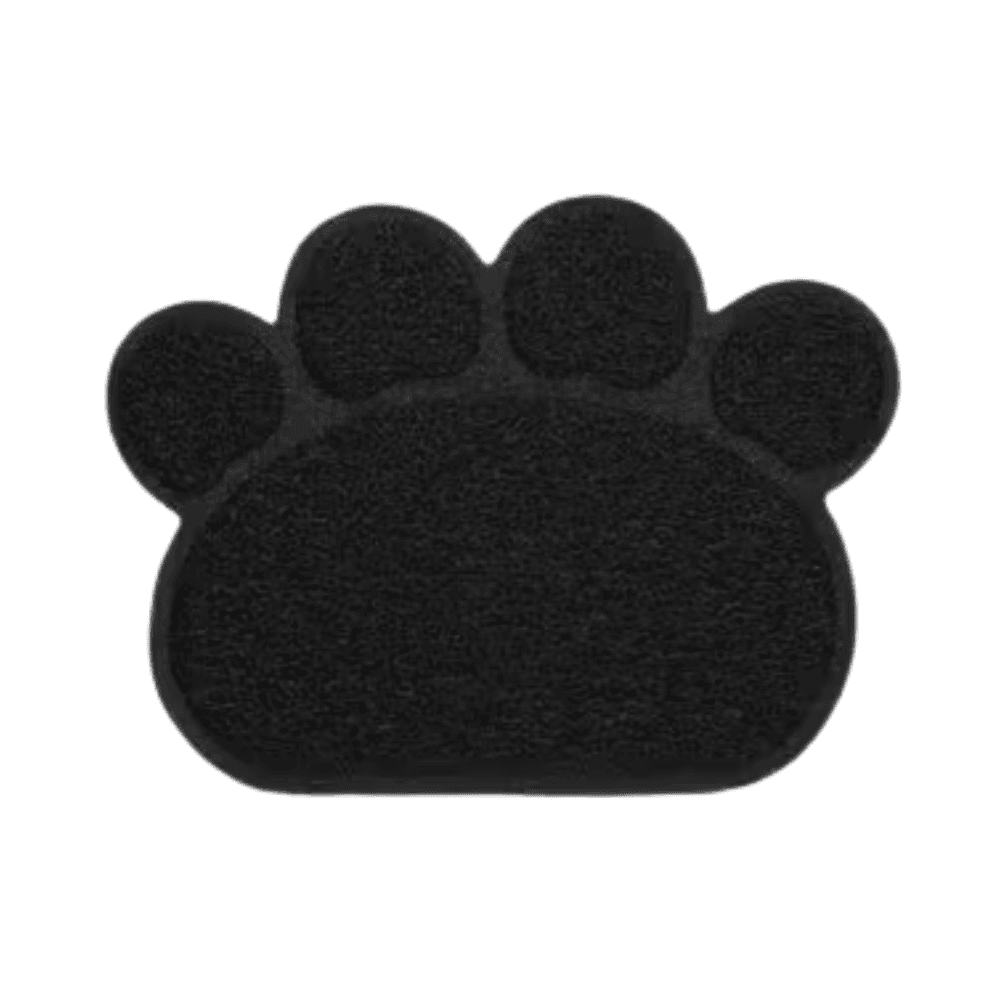Multipurpose Cat Litter Mat Litter Box Pad Paw Shape