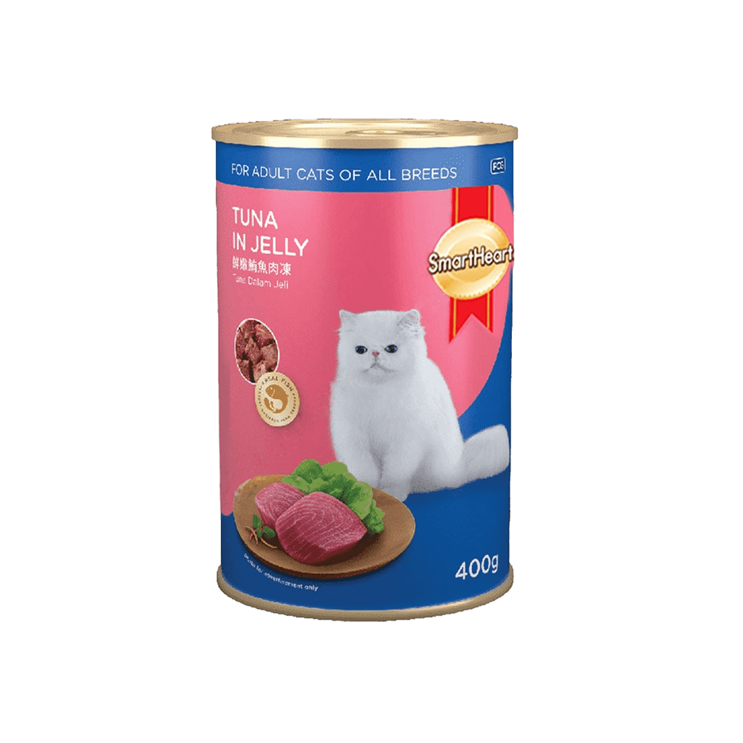 SmartHeart Adult Cat Canned Food Tuna in Jelly 400g