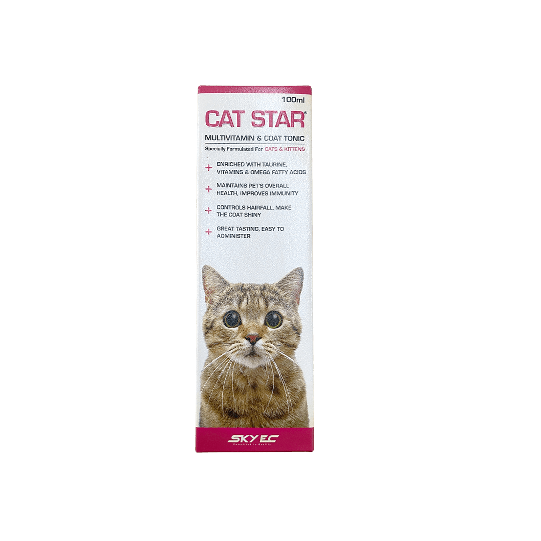 Cat Star Multivitamin & Coat Tonic 100ml