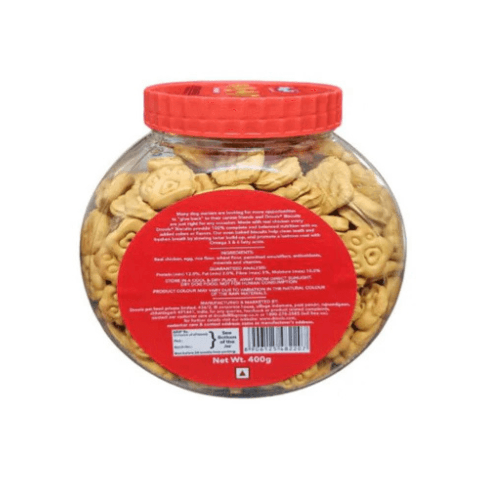 Drools Dog Biscuits Dry Treat 400g