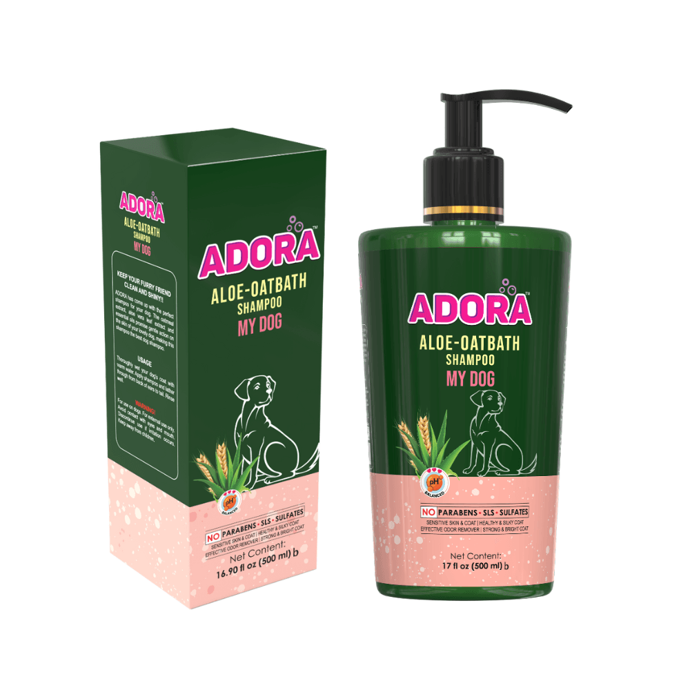 Adora Aloe-Oatbath Dog Shampoo 500ml