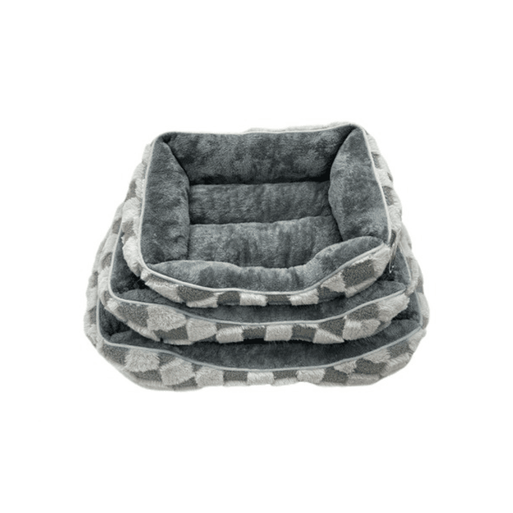 Premium Quality Soft Large Pet Bed Square Shape 60cm