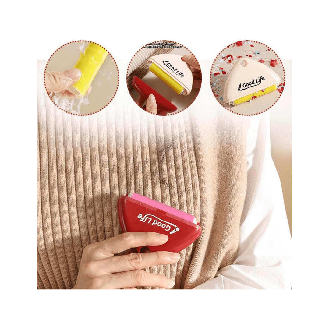Good Life Lint Roller Fur Remover Portable, Reusable & Washable