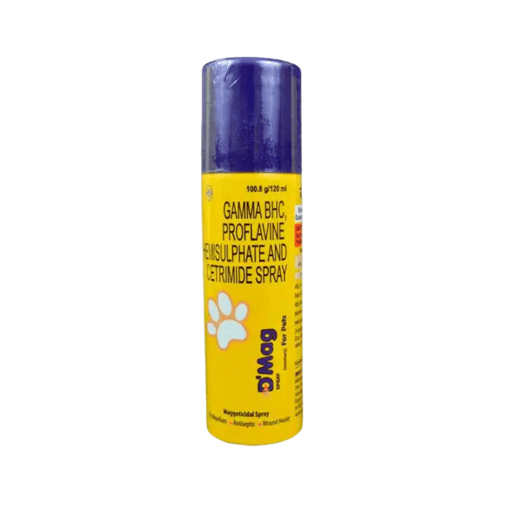 D Mag Veterinary Formula Wound Care Antiseptic Spray for Pets 120ml