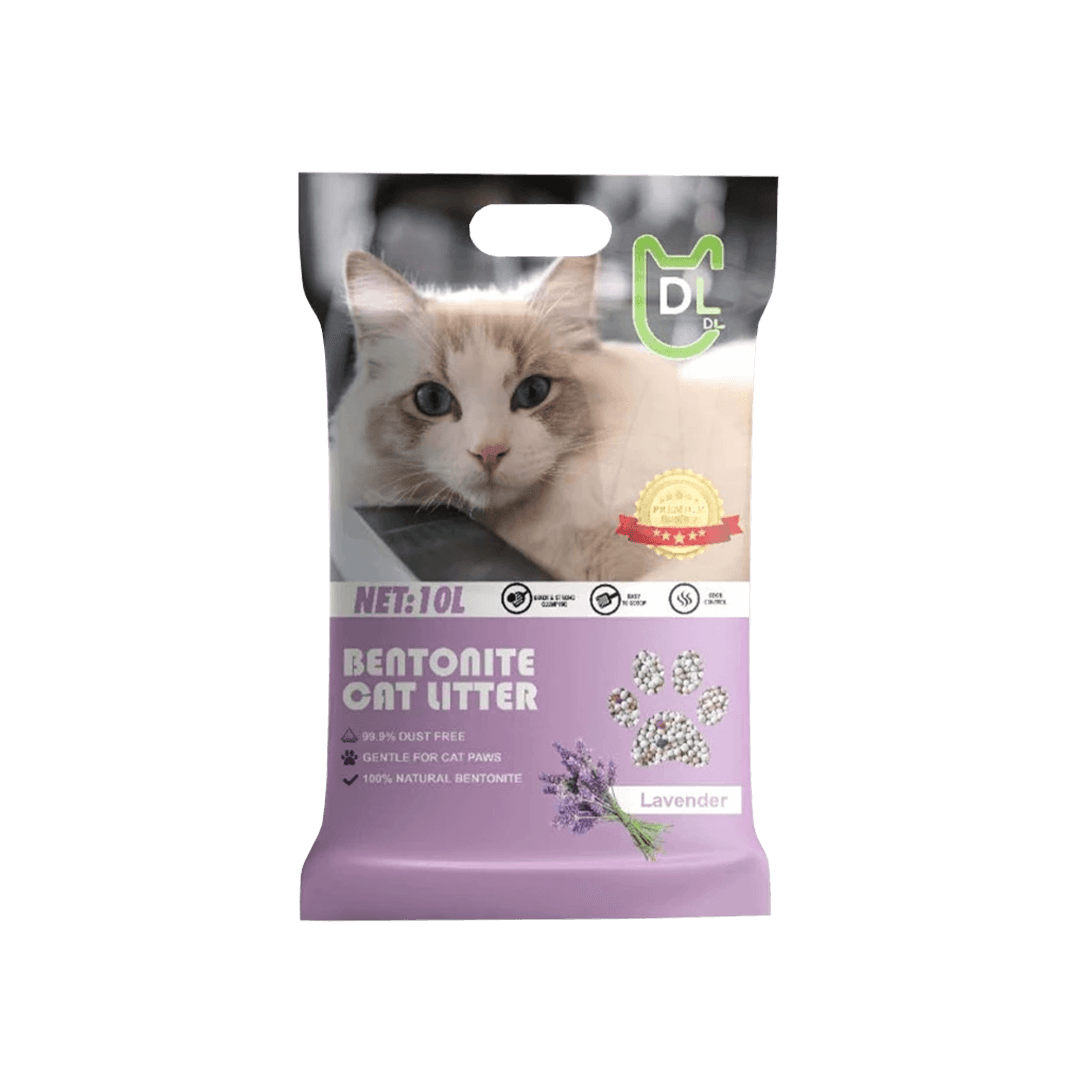 DL Bentonite Cat Litter Lavender 10L