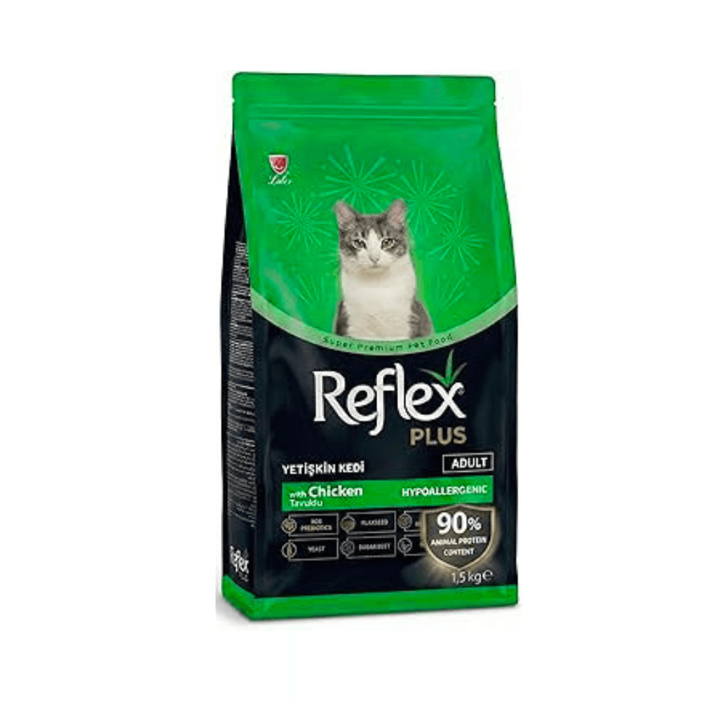 Reflex Plus Adult Cat Food Chicken 1.5kg