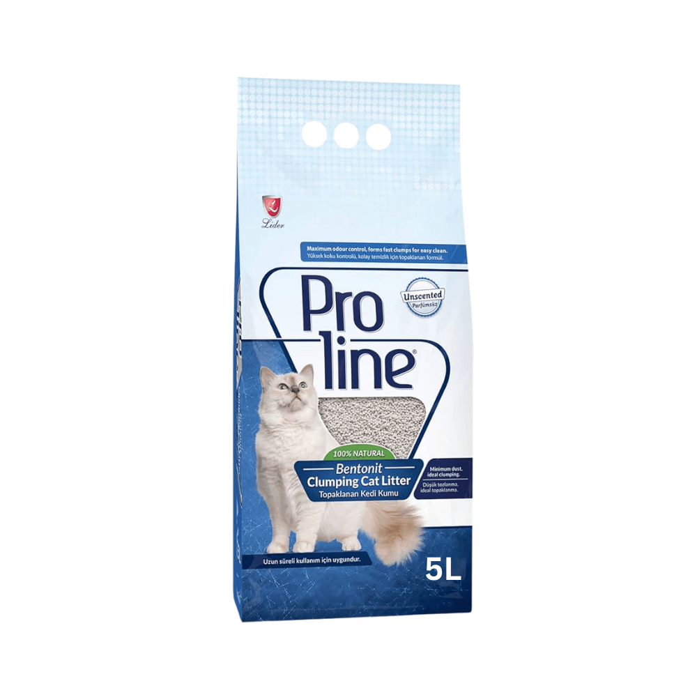 Proline Bentonite Cat Litter Unscented 5L