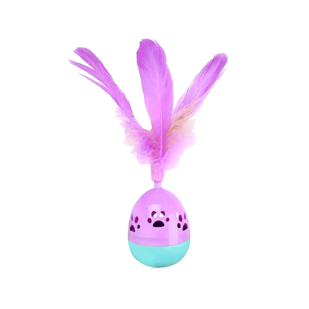 Premium Large Tumbler Feather Cat Toy