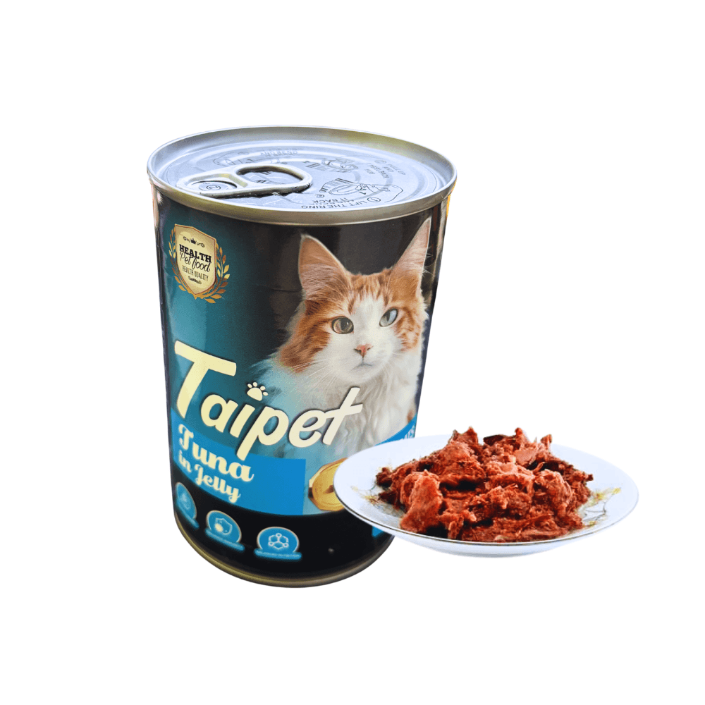 Taipet Cat Canned Food Tuna in Jelly for All Ages 400g
