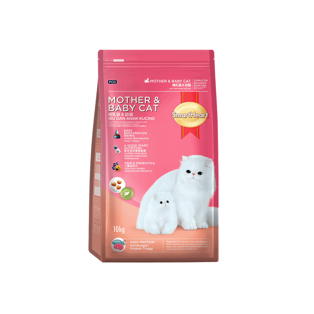 SmartHeart Cat Food Mother & Baby 10kg