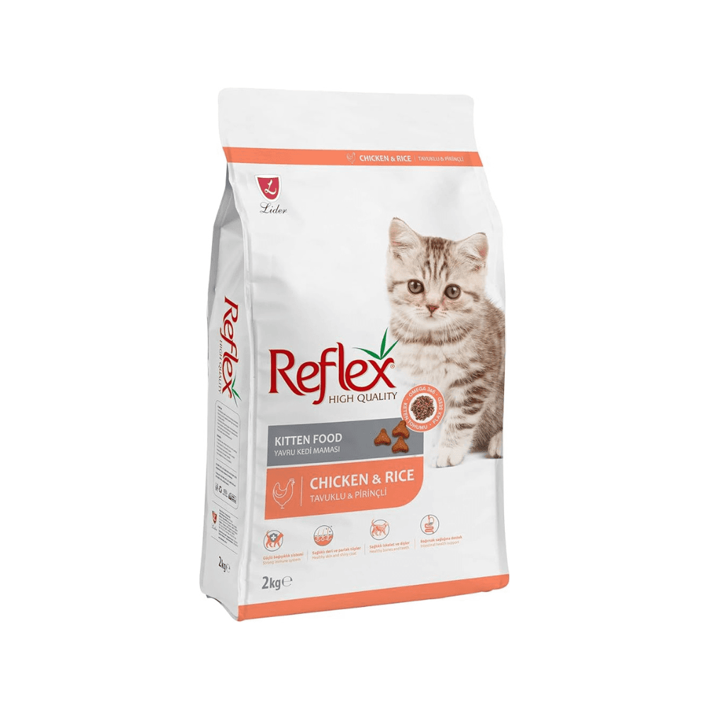 Reflex Kitten Cat Food Chicken & Rice 2kg