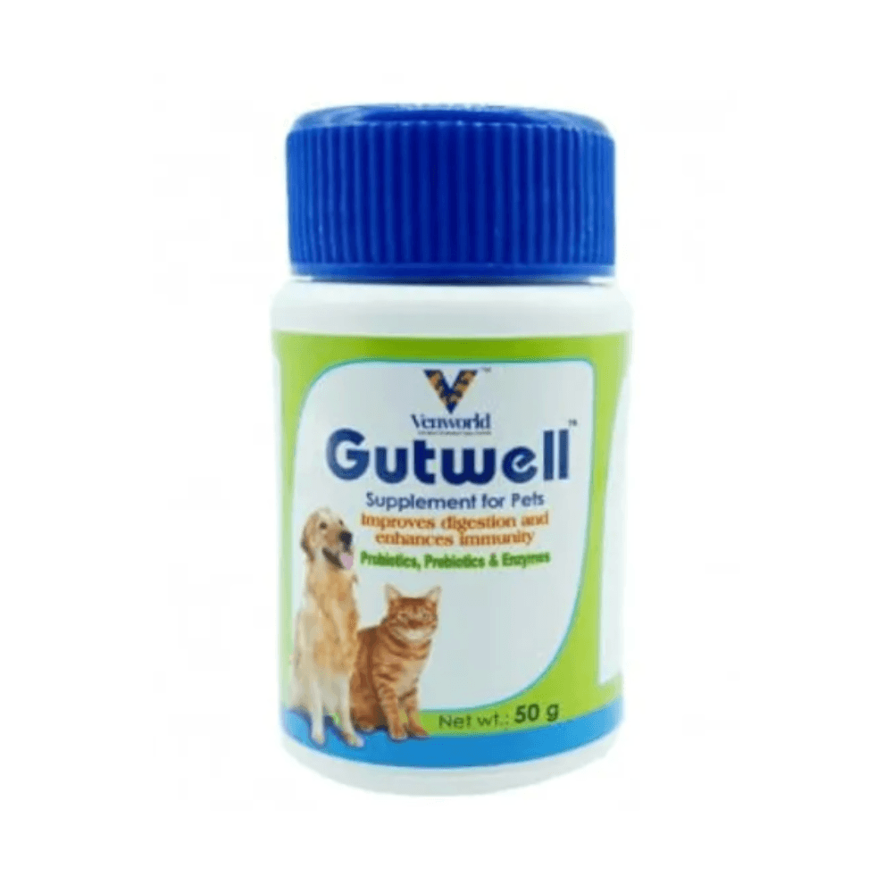 Gutwell Digestive Supplement for Cats & Dogs 50g