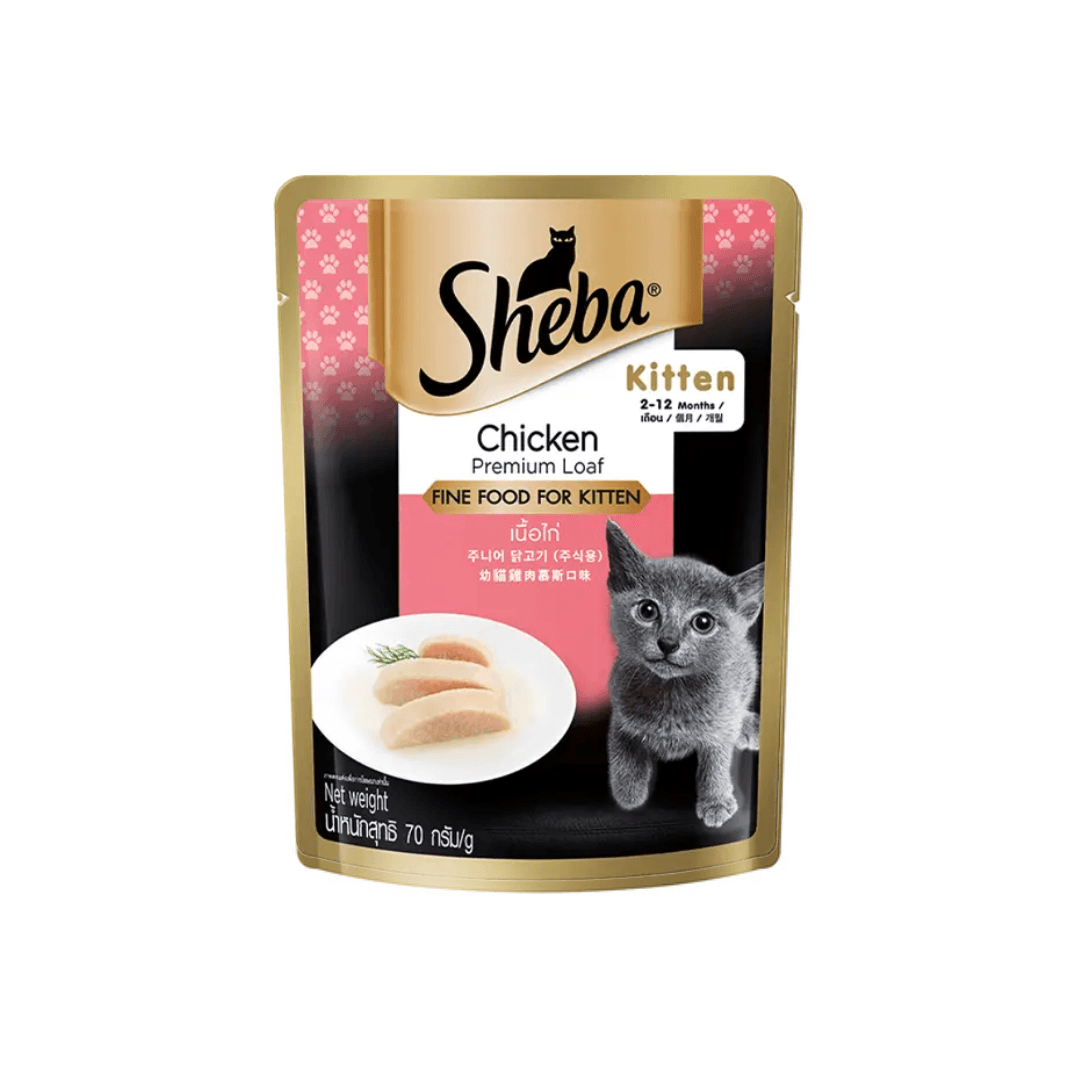 Sheba Pouch Kitten Chicken 70g