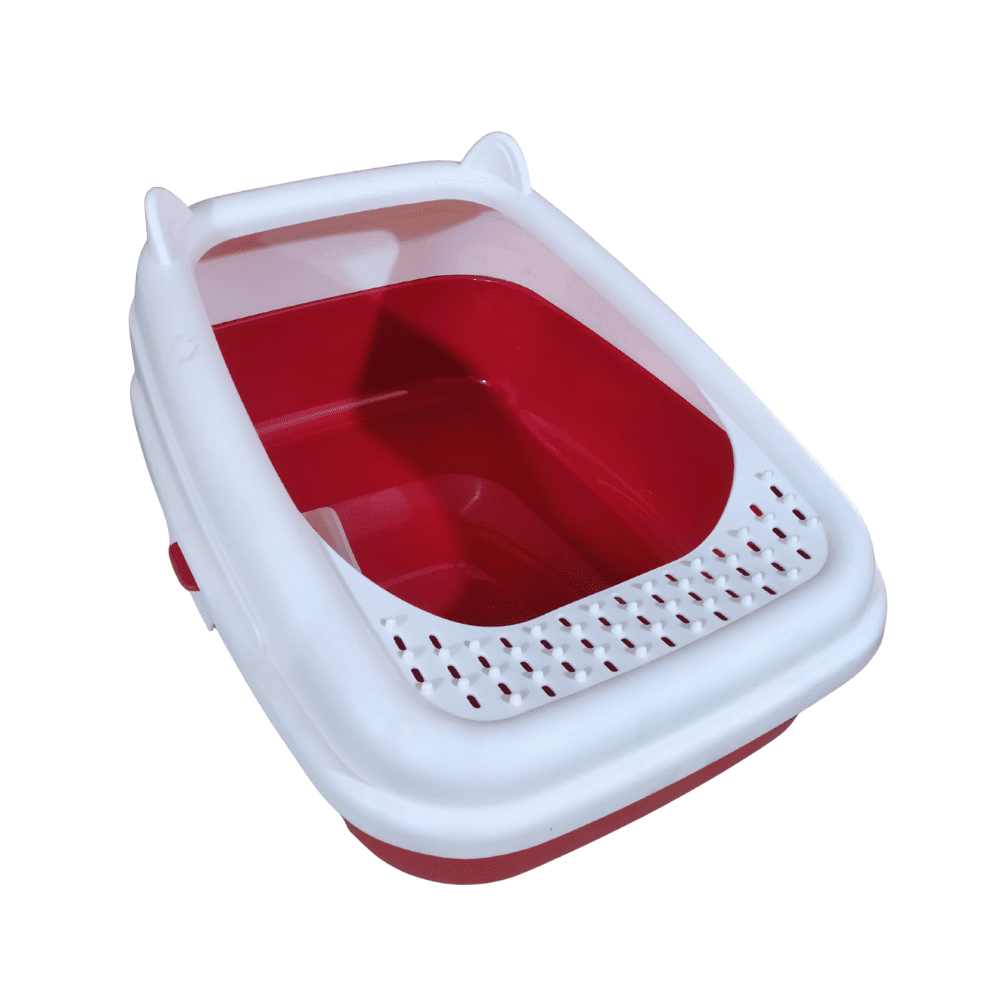 Large Portable Premium Litter Box with Scoop