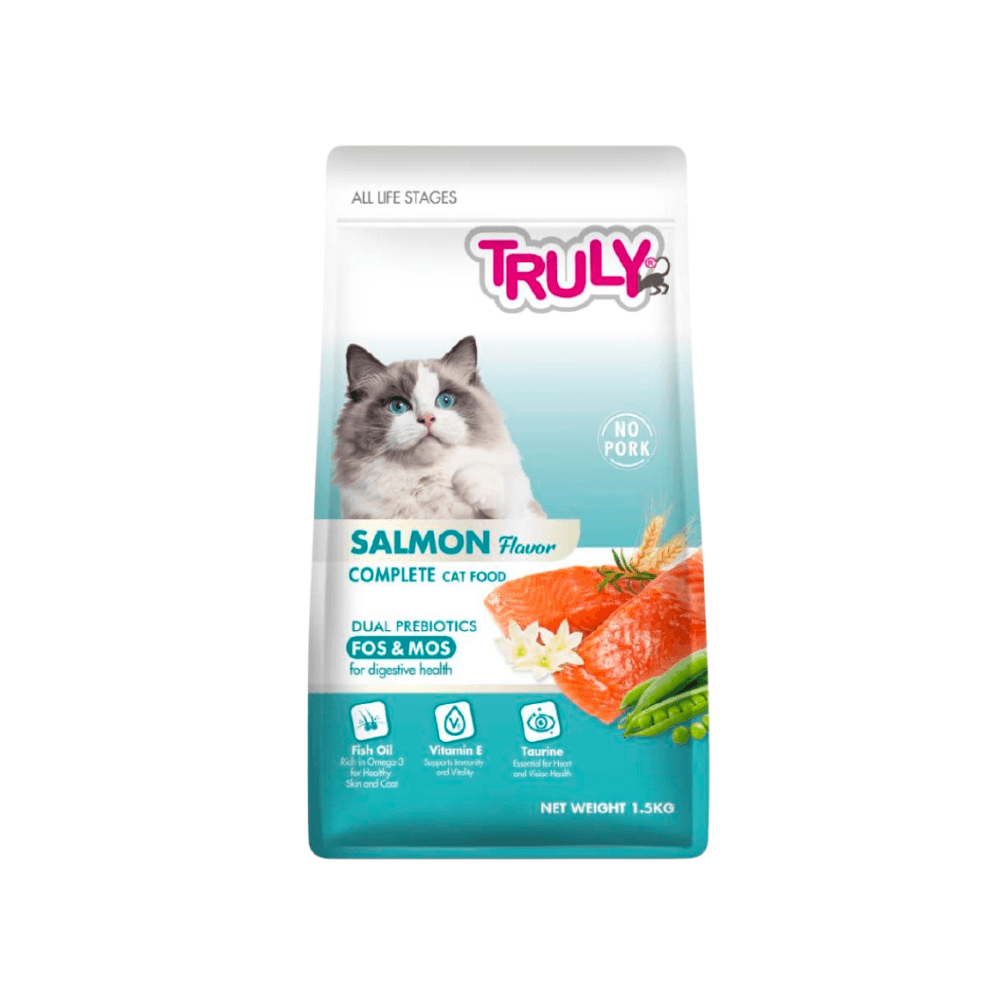 Truly All Life Stages Cat Food Salmon 1.5kg