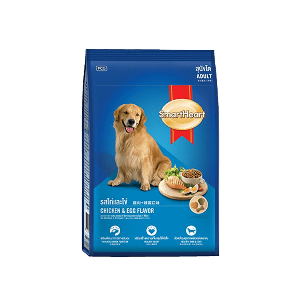 SmartHeart Adult Dog Food Chicken & Egg 3kg