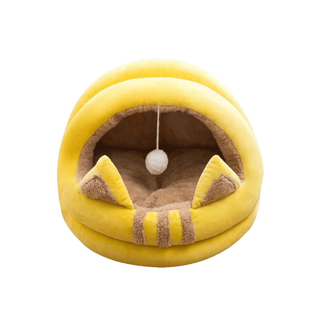 Large Sophisticated Cartoon House & Bed for Cats & Puppies