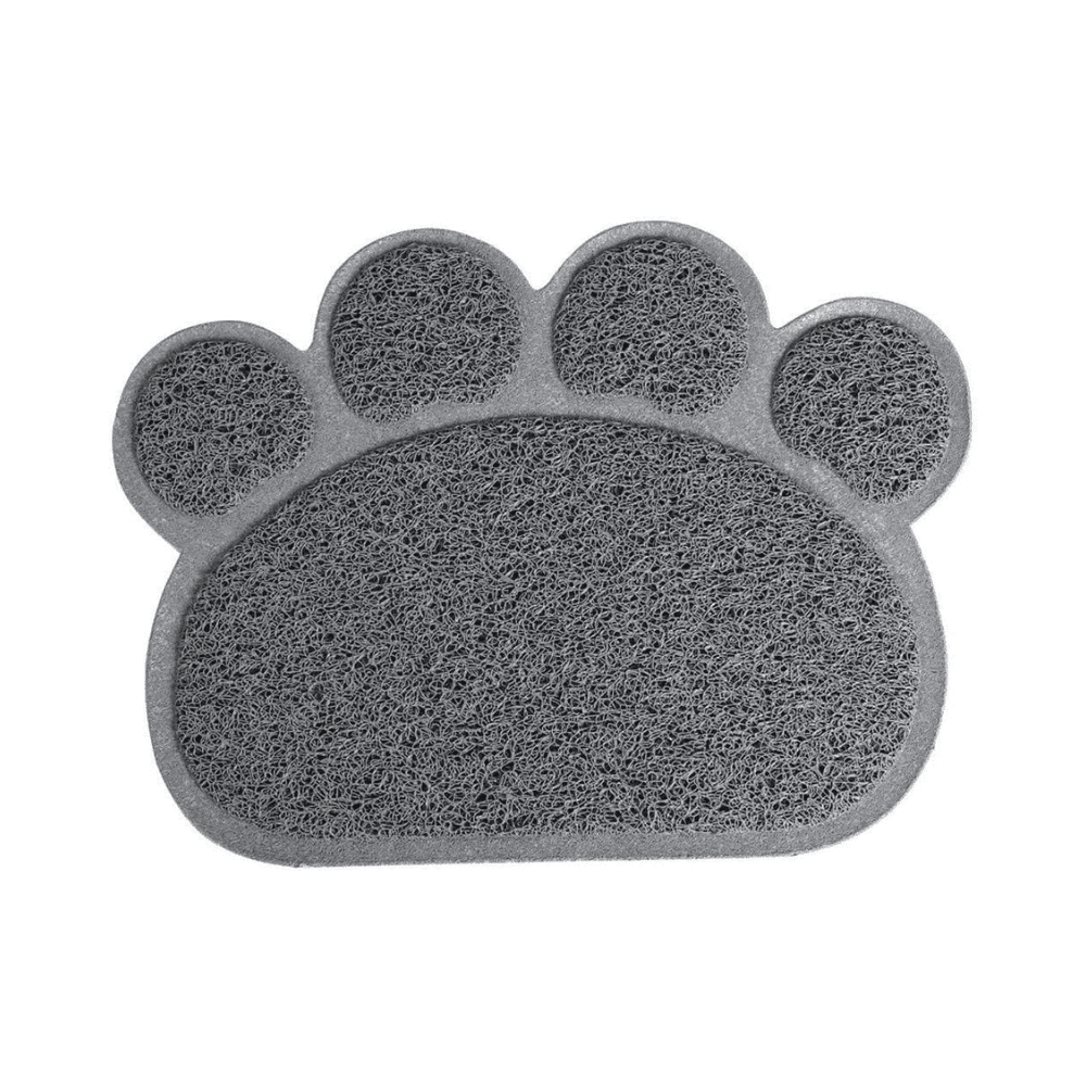Multipurpose Cat Litter Mat Litter Box Pad Paw Shape