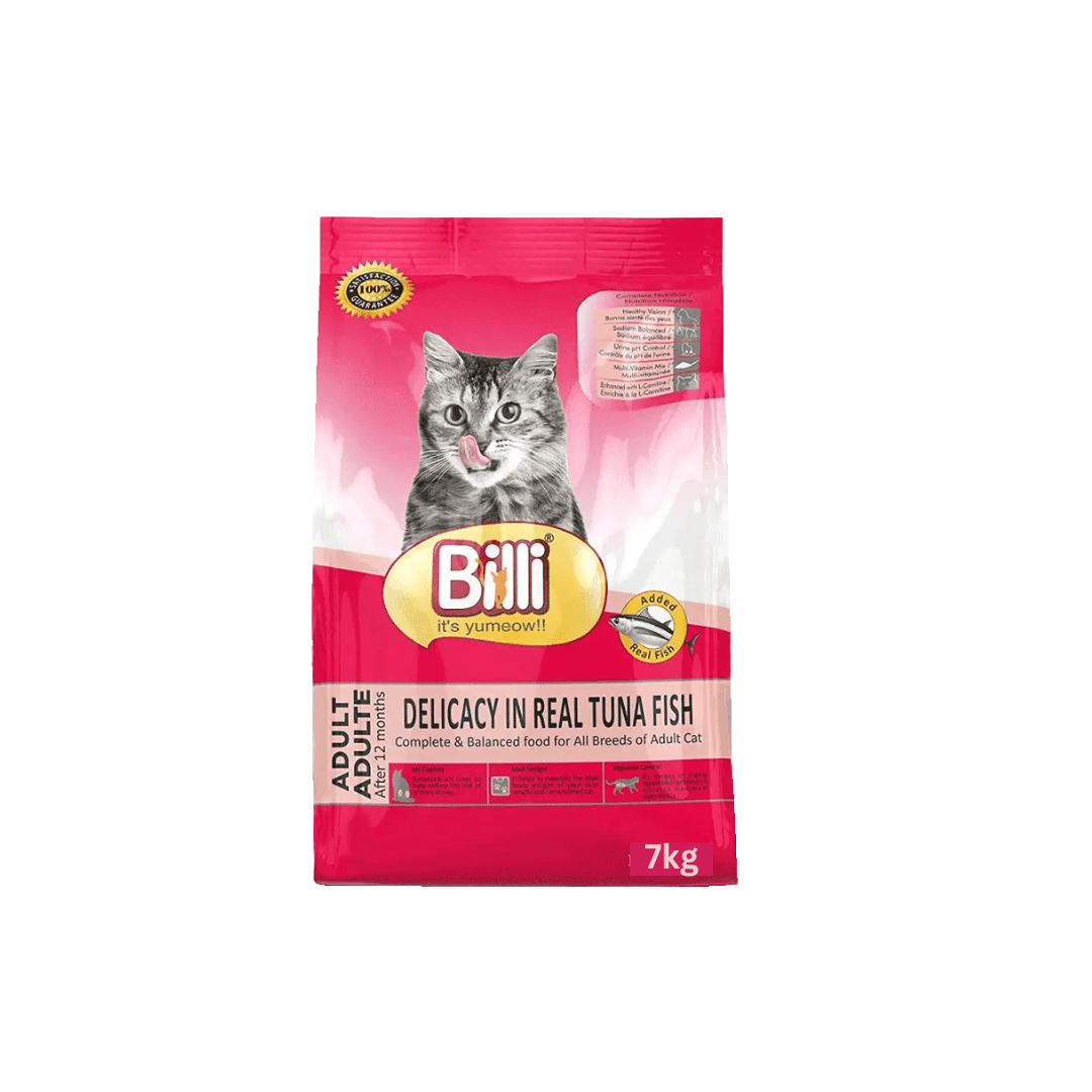 Billi Adult Dry Cat Food Real Tuna 7kg
