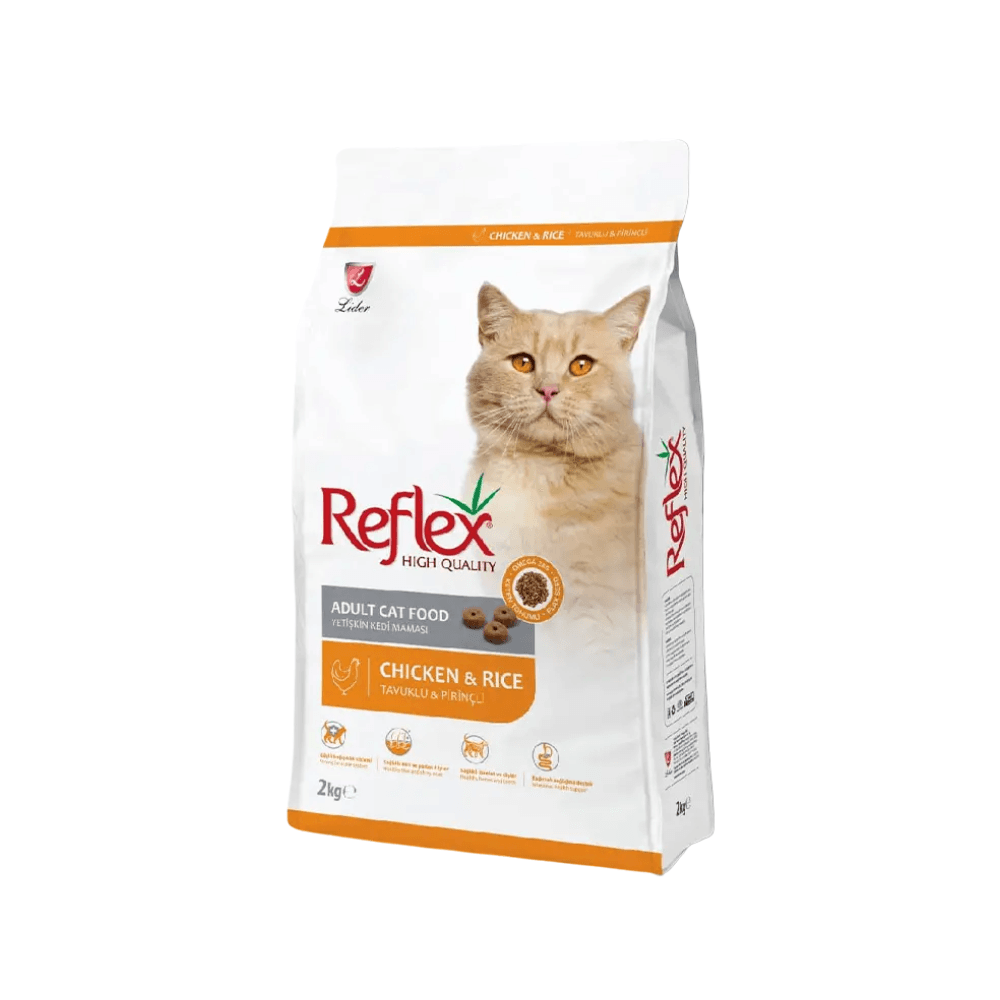 Reflex Adult Cat Food Chicken & Rice 2kg