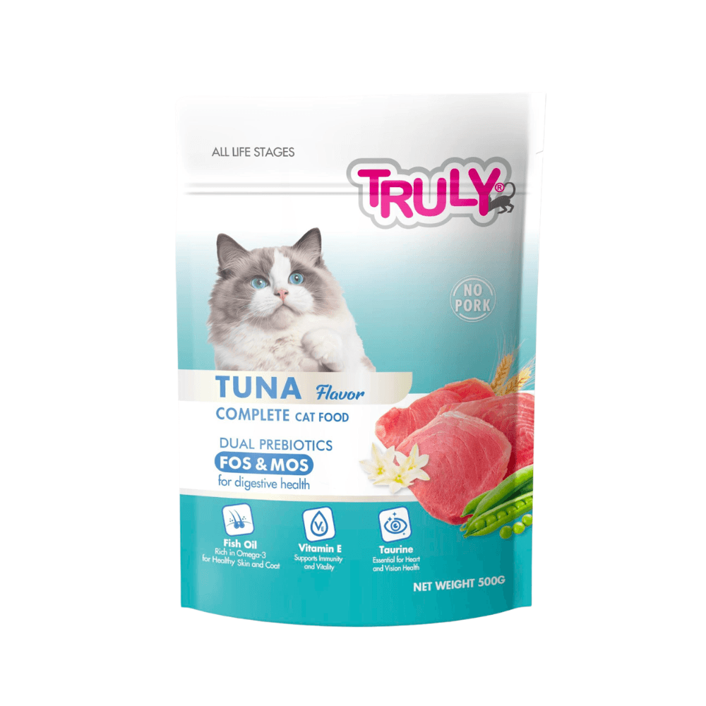 Truly All Life Stages Cat Food Tuna 500g (Buy 2 Get 1 Free)